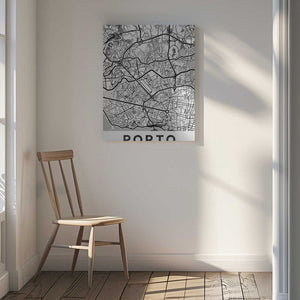 Tablou canvas „Porto City White” de StudioSix