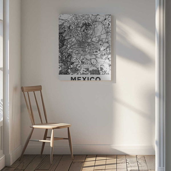 Tablou canvas „Mexico City White” de StudioSix