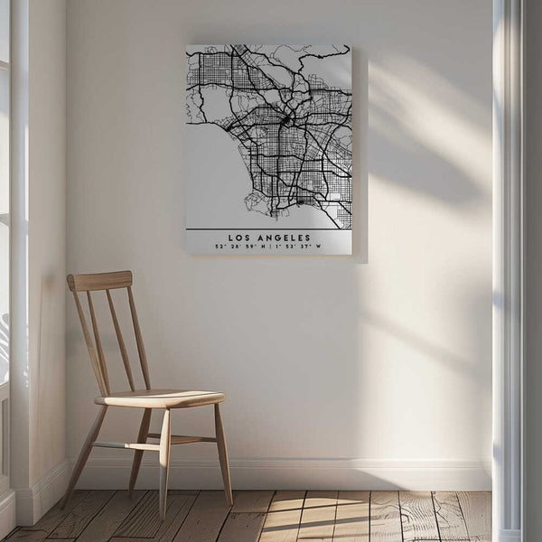 Tablou canvas „Black Maps 42” de Emiliano Deificus