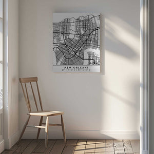 Tablou canvas „Black Maps 60” de Emiliano Deificus