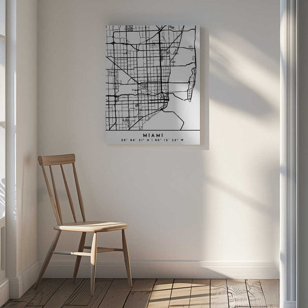 Tablou canvas „Black Maps 53” de Emiliano Deificus