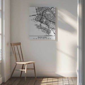 Tablou canvas „Black Maps 62” de Emiliano Deificus