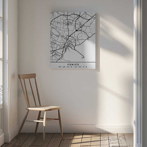 Tablou canvas „Black Maps 91” de Emiliano Deificus