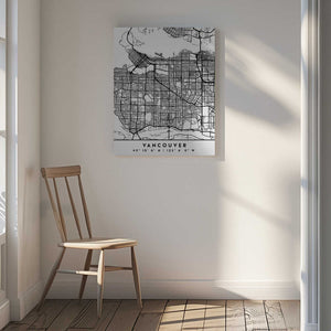 Tablou canvas „Black Maps 90” de Emiliano Deificus