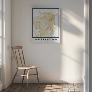 Tablou canvas „1 Maps 68” de Emiliano Deificus