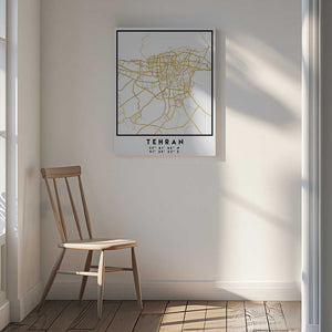Tablou canvas „1 Maps 65” de Emiliano Deificus