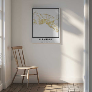 Tablou canvas „1 Maps 64” de Emiliano Deificus