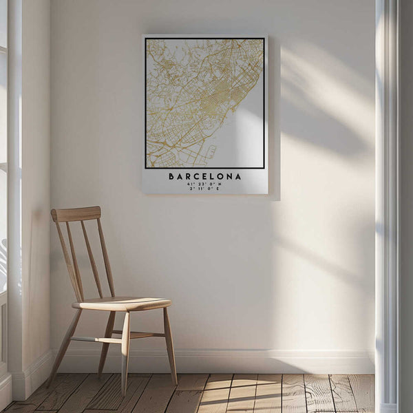 Tablou canvas „1 Maps 11” de Emiliano Deificus