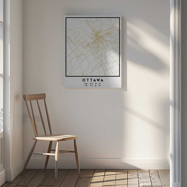 Tablou canvas „1 Maps 08” de Emiliano Deificus