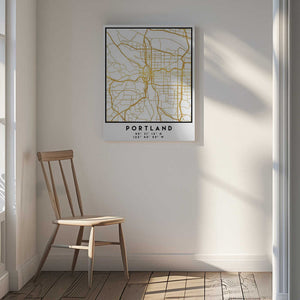 Tablou canvas „1 Maps 2 48” de Emiliano Deificus