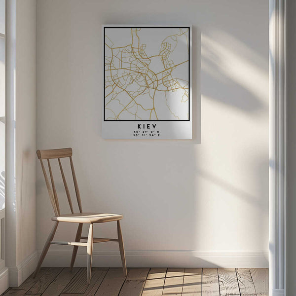 Tablou canvas „1 Maps 2 33” de Emiliano Deificus