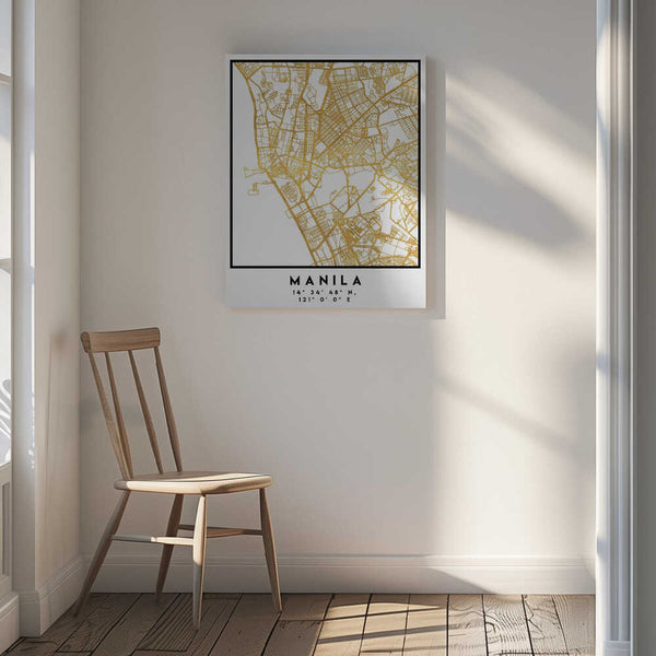 Tablou canvas „1 Maps 2 28” de Emiliano Deificus