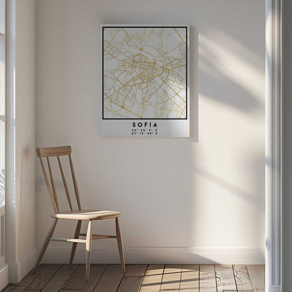 Tablou canvas „1 Maps 2 20” de Emiliano Deificus