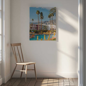 Tablou canvas „Palm Springs Saguaro” de Bethany Young