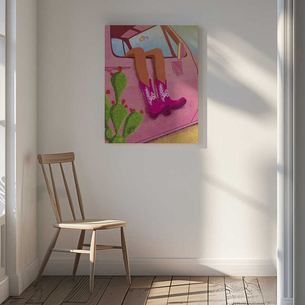 Tablou canvas „Cowgirl” de Raissa Oltmanns