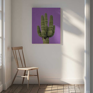 Tablou canvas „Purple Cactus” de Lila &amp; Lola