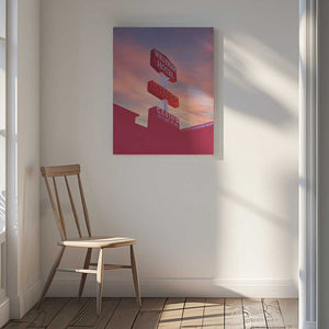 Tablou canvas „Las Vegas Western Hotel” de Pictufy Studio III