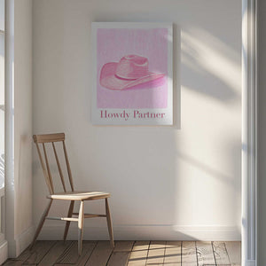 Tablou canvas „P&c Howdypartner Copy” de Jenny Liz Rome