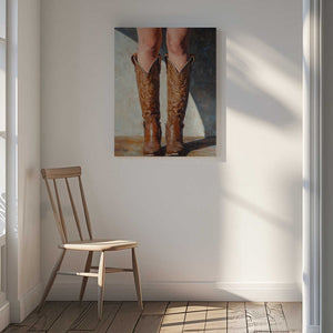 Tablou canvas „Cowboy boots” de Pictufy Studio