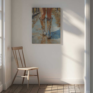 Tablou canvas „Silver Cowgirl” de Pictufy Studio