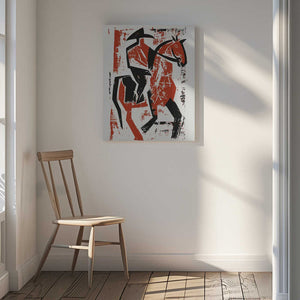 Tablou canvas „Abstract Horse Rider” de Andreas Magnusson