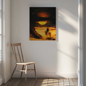 Tablou canvas „Western Space Adventure” de Taudalpoi