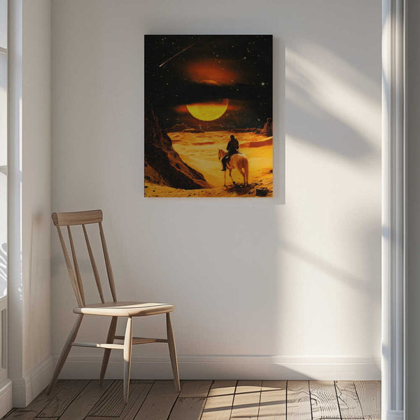 Tablou canvas „Western Space Adventure” de Taudalpoi