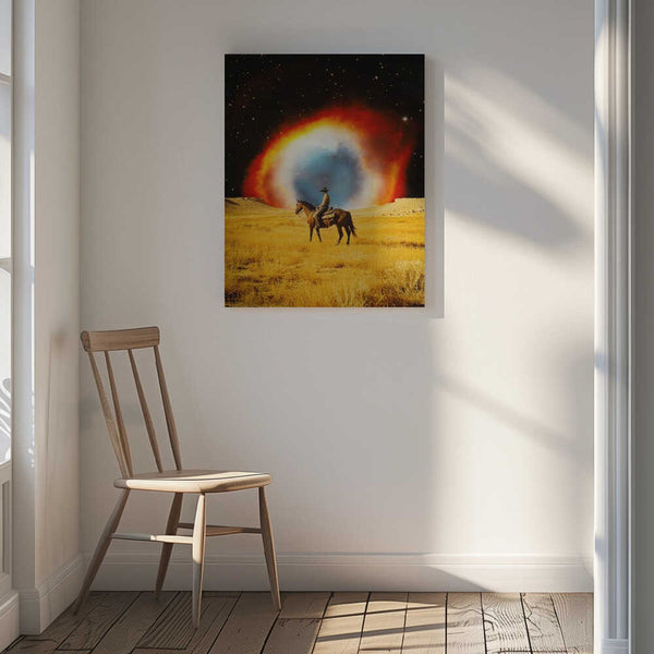 Tablou canvas „Nebula Cowboy” de Taudalpoi