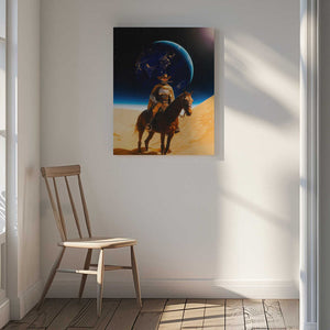 Tablou canvas „Space Cyborg” de Taudalpoi