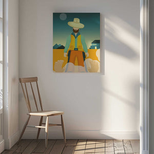 Tablou canvas „Showdown at Sunrise” de Marika Barsrsind