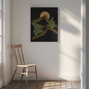 Tablou canvas „Rocky Mountain and Cactus” de Nikita Jariwala