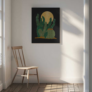 Tablou canvas „Modern Americana and Cactus” de Nikita Jariwala