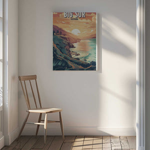 Tablou canvas „Big Sur” de thomas chedeville