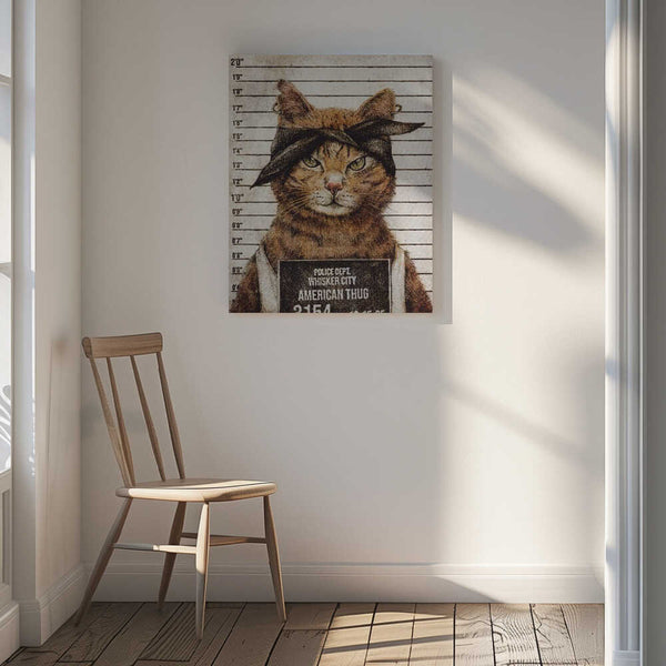 Tablou canvas „American Thug” de Mike Koubou