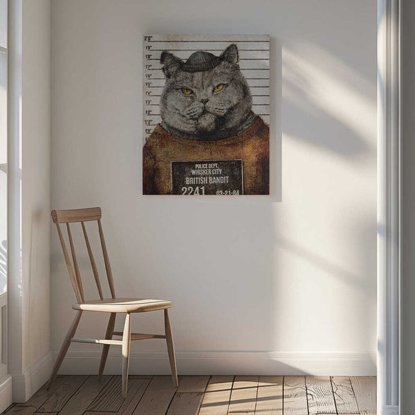Tablou canvas „British Bandit” de Mike Koubou