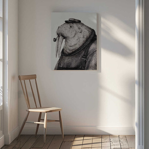 Tablou canvas „Sea Captain's Wisdom” de Mike Koubou