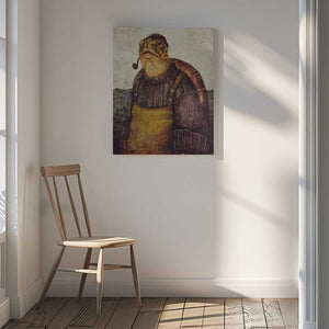 Tablou canvas „Vintage Stylish Turtle” de Mike Koubou