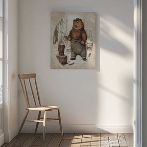 Tablou canvas „Preparing for Winter” de Mike Koubou