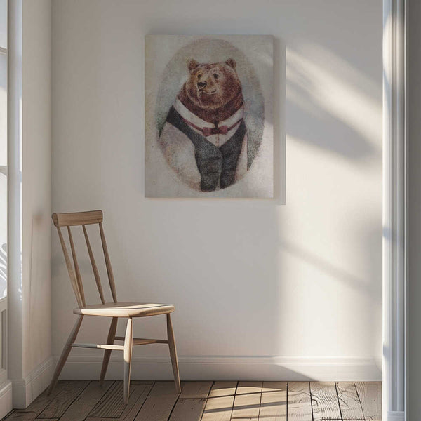 Tablou canvas „Old Gentleman” de Mike Koubou