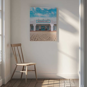 Tablou canvas „Historic Amargosa Hotel and Opera House in Death Valley Junction, California” de Tom Windeknecht
