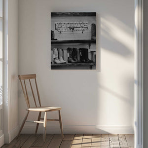 Tablou canvas „Tecovas Cowboy Boots” de Del Mundo Imagery