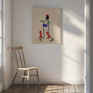Tablou canvas „Guns Out” de Juliana Kokolari