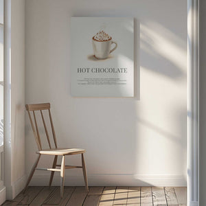 Tablou canvas „Hot Chocolate” de Elizabeth C