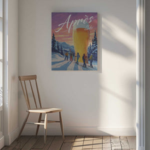 Tablou canvas „Apres Ski” de Andreas Magnusson