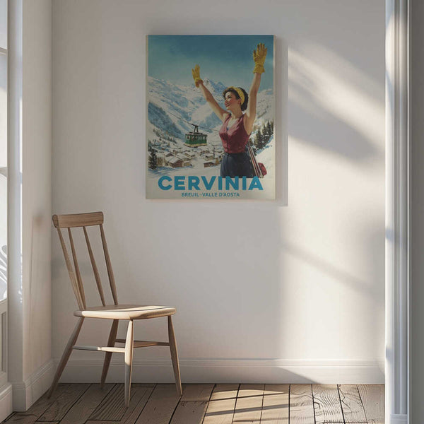 Tablou canvas „Cervinia” de Andreas Magnusson