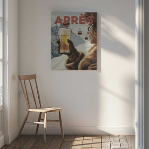 Tablou canvas „Apres Ski Alpine” de Andreas Magnusson