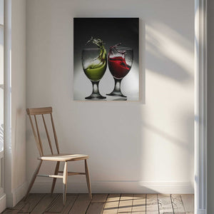 Tablou canvas „Glass dance” de Albert Lukman