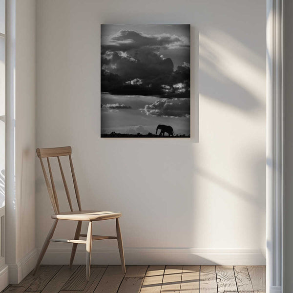 Tablou canvas „He walks under an African Sky” de WildPhotoArt