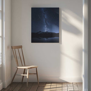 Tablou canvas „Galaxies Reflection” de Toby Harriman