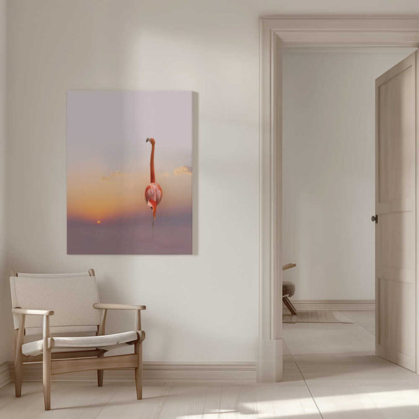 Tablou canvas „sunset ...” de Anna Cseresnjes